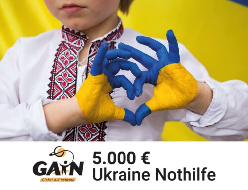 Mitarbeiter spenden für die Ukraine